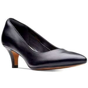 𝅺New! Clarks Linvale Jerica Pumps Black Size 6